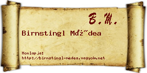 Birnstingl Médea névjegykártya